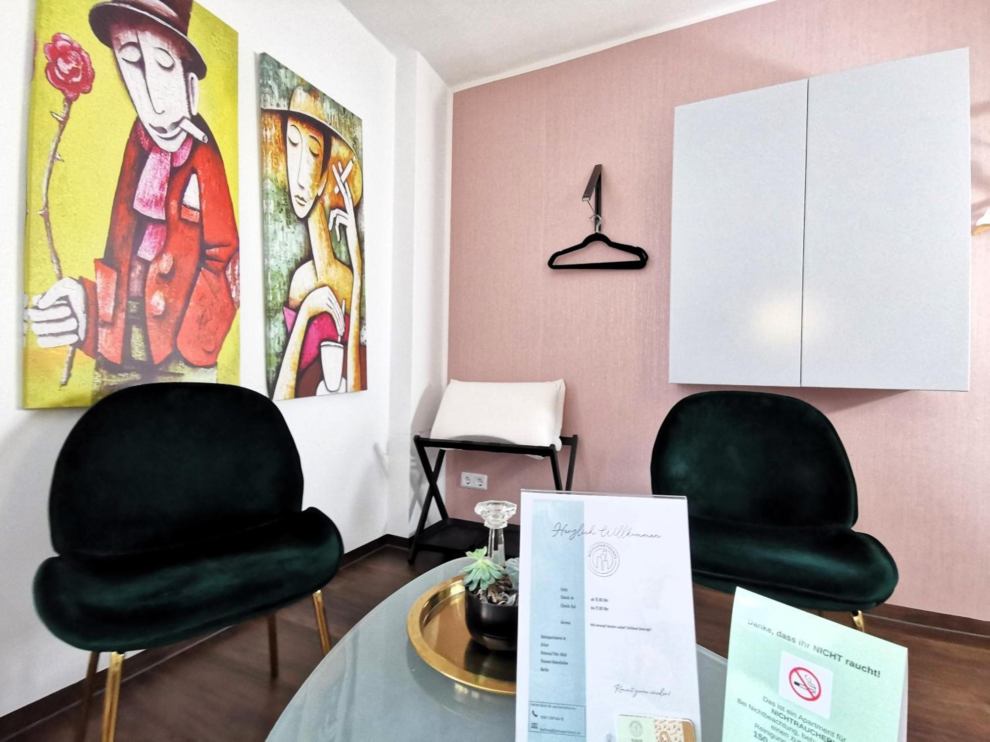 Bohnapartments Am Anger - Zentrum - Vollausstattung - Wlan إرفورت المظهر الخارجي الصورة